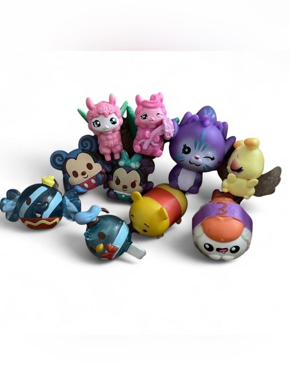 Disney Munchlings Tsum Tsum Hatchimals Mini Figure Toy Lot